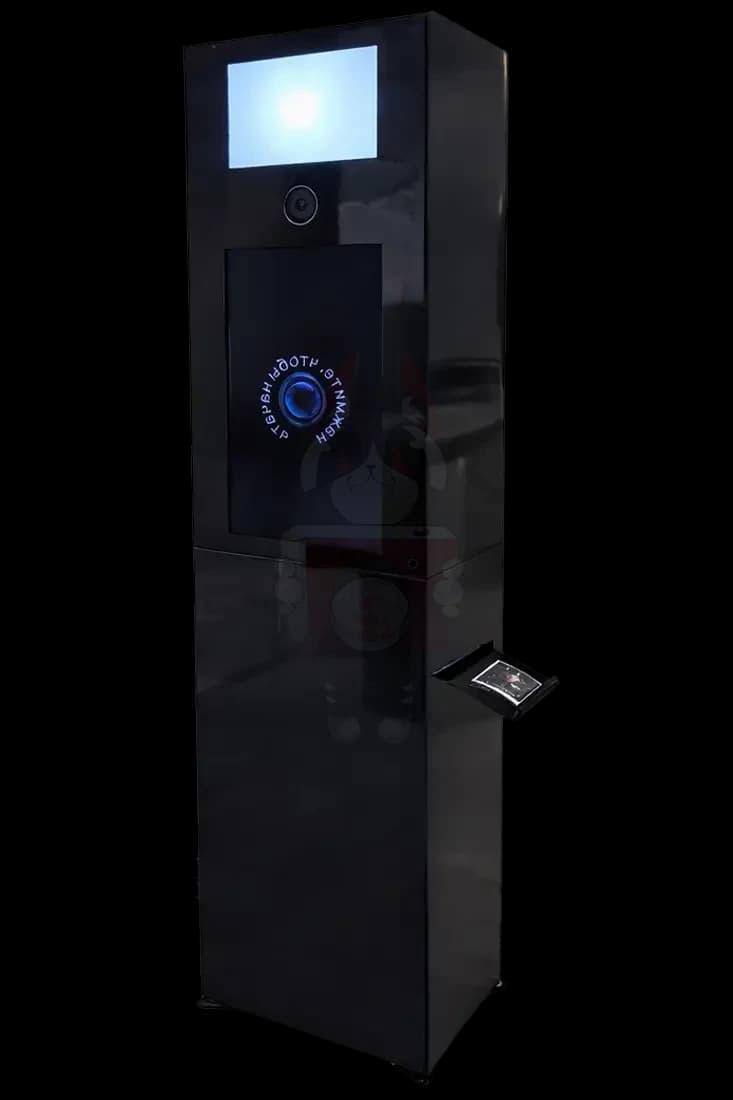 Классическая фотобудка в чёрном цвете