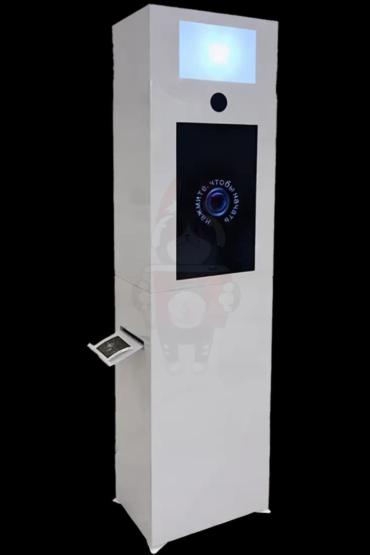 Классическая фотобудка в белом цвете