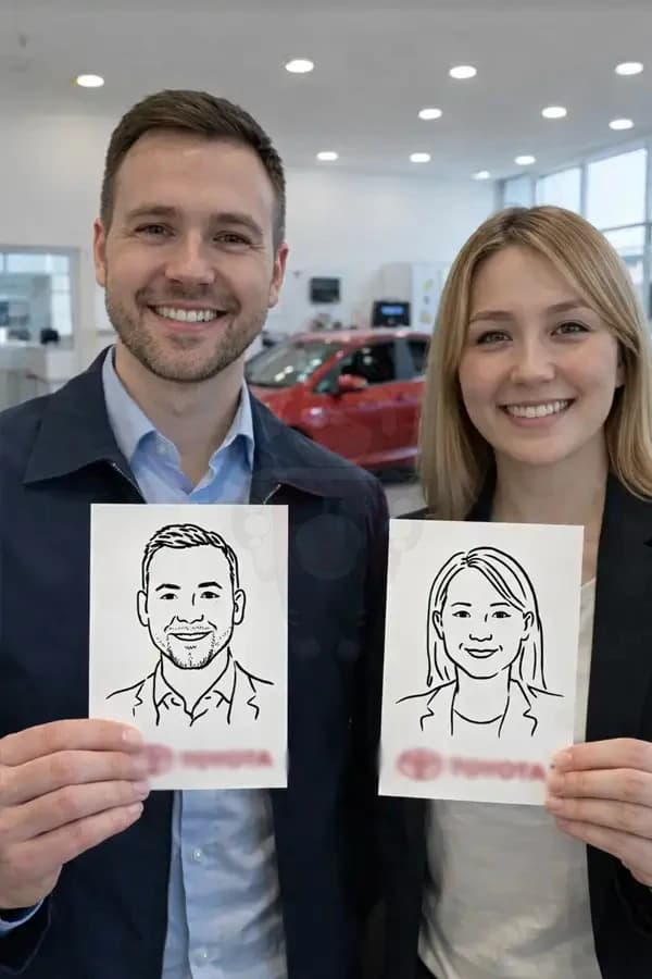 Стилизованный скетч от робота-художника (SketchBot)