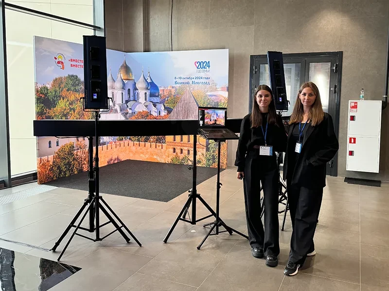 3D-фотозона на форуме ко Дню города в Великом Новгороде