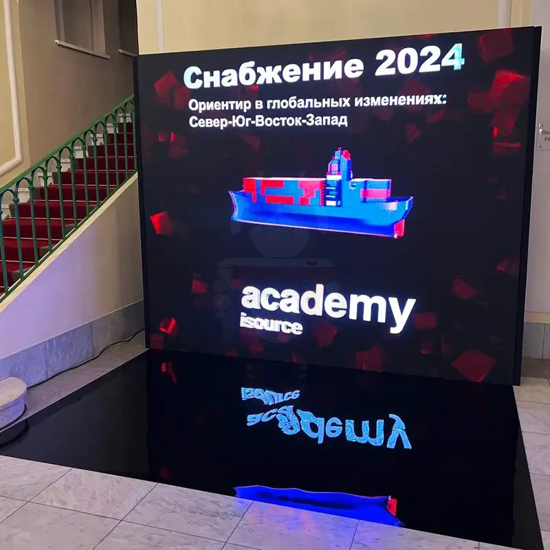 Брендированный видеофон на LED-панелях