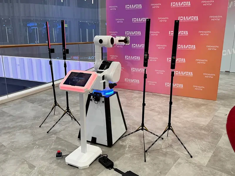 Роботизированная камера: съемка гостей в вечерних образах