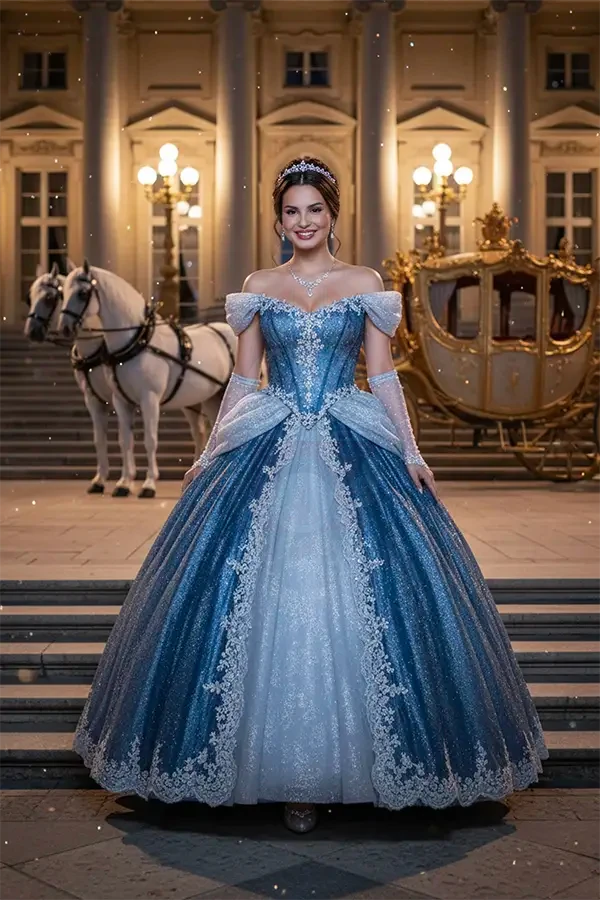 AI-обработка в стиле Золушка - нейрофотобудка ВидеоШеф