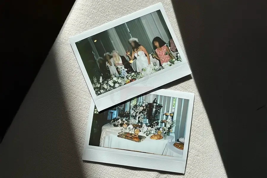 Карточки в стиле Полароид на корпоративном мероприятии