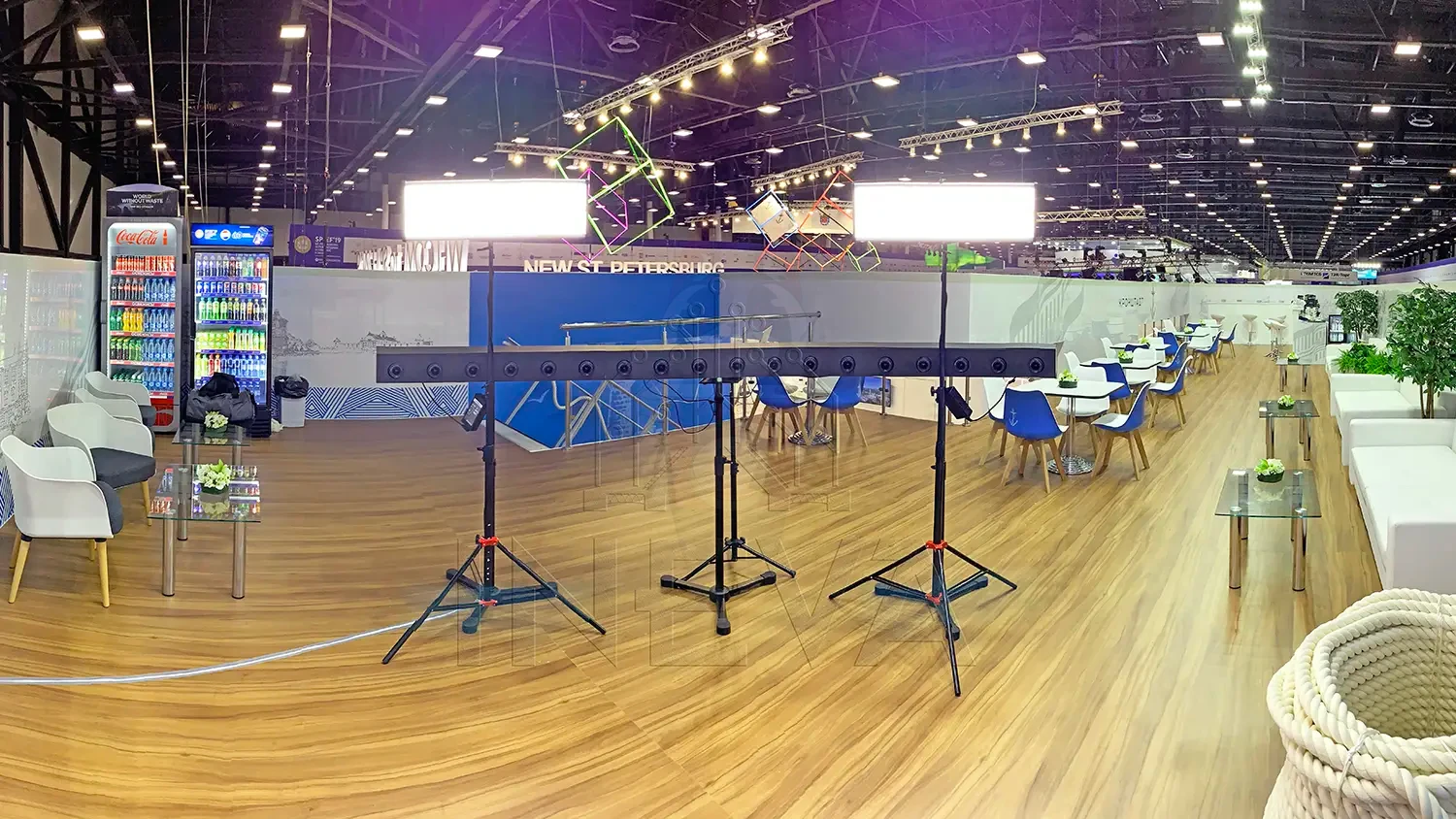 Система Bullet Time из 18 камер в павильоне Экспофорума на ПМЭФ-2019