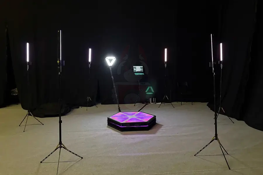 Видеоспиннер на фестивале