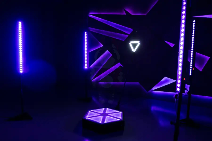 Съёмка с конфетти на видеоспиннере на свадьбе