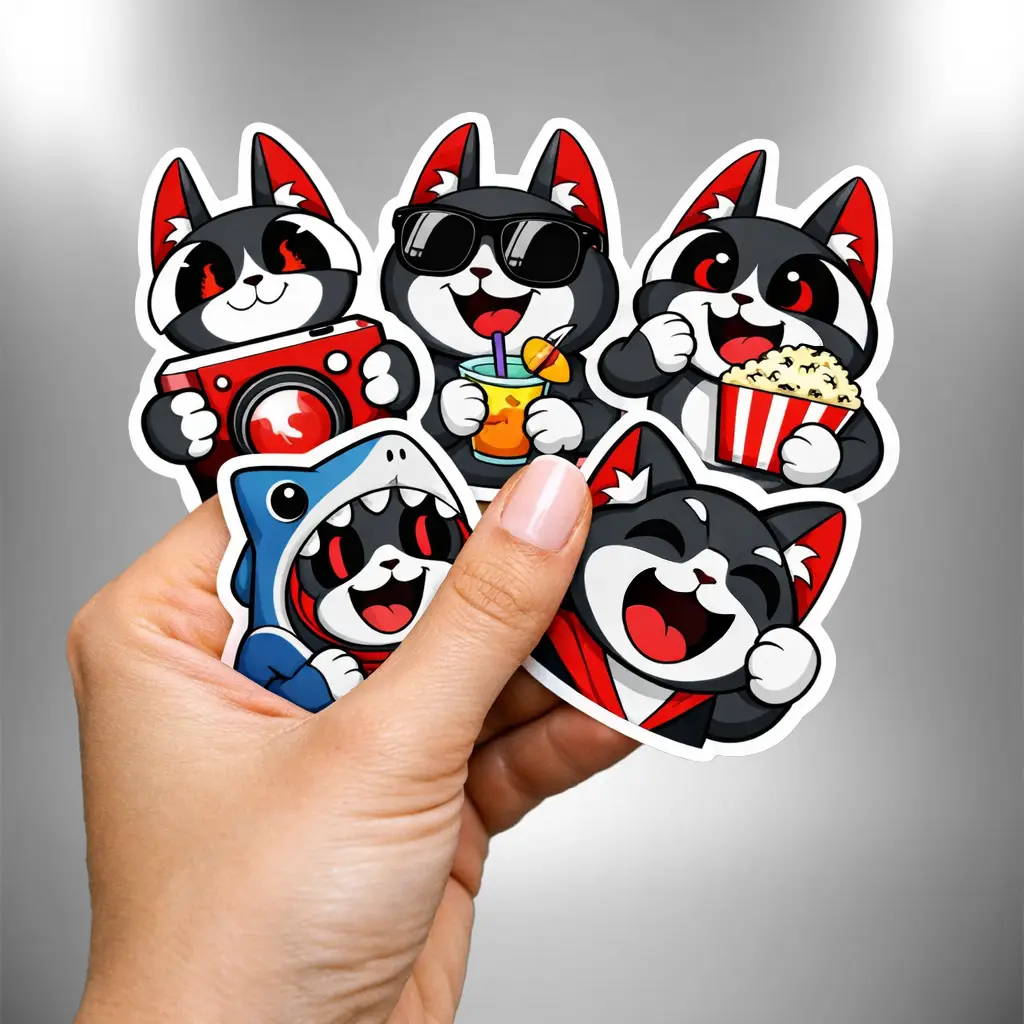 Печать персональных стикеров на мероприятии